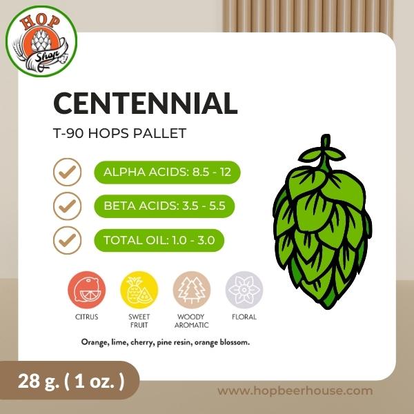 Centennial-hops